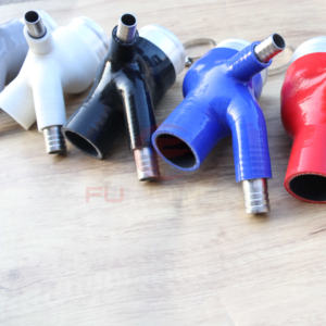 Tuyau en silicone de belle qualité sur mesure <span class=keywords><strong>Citroen</strong></span> <span class=keywords><strong>DS3</strong></span> 1.6t tuyau d'admission en caoutchouc rouge - Product Image 2