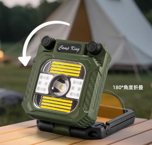 Lámpara <span class=keywords><strong>de</strong></span> Camping para Exteriores: Lámpara <span class=keywords><strong>de</strong></span> Mano Recargable <span class=keywords><strong>de</strong></span> <span class=keywords><strong>Larga</strong></span> <span class=keywords><strong>Duración</strong></span>, Plegable, Multifuncional, para Emergencias y Trabajo en Tiendas <span class=keywords><strong>de</strong></span> Campaña - Product Image 4