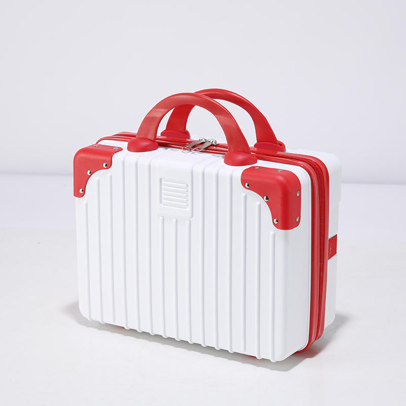 Version double coin 14 pouces (blanc avec coins rouges)