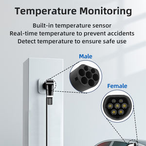 IP54 TPU材料22KW Type2 EV充電ケーブル480V 32A 3相5M長AC Ev充電ケーブルコネクタ付き - Product Image 5