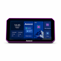 Aoocci C9 Pro Max 6 Inci 1440x720 HD Layar Motor Android Auto Kamera Ganda 1080P 2 Sensor TPMS 4G LTE untuk 5.0