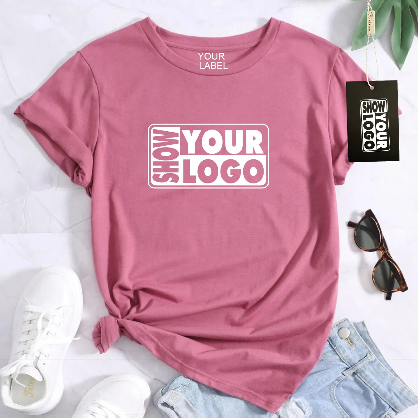 Free shipping custom design women shirts optional color t shirt custom printing t shirt for women