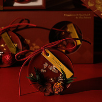 Coffret cadeau Saint-Valentin comprimés bougies parfumées avec feuille de tablette de parfum cire de fleur séchée pièce de ménage bougies parfumées