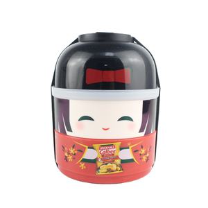 Boîte à <span class=keywords><strong>bento</strong></span> japonaise en plastique à 3 couches pour enfants boîte à <span class=keywords><strong>bento</strong></span> boîte à <span class=keywords><strong>bento</strong></span> boîte à lunch pour poupée - Product Image 5