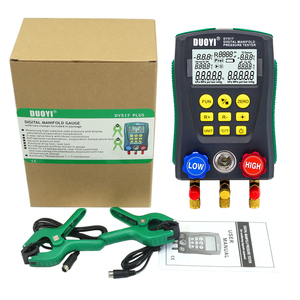 Medidor de Vacío Digital <span class=keywords><strong>HVAC</strong></span> DY517PLUS Manómetro de Refrigeración Probador de Presión Refrigerante R410A Analizador de Motor Herramientas de Diagnóstico - Product Image 1