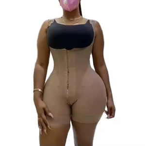 Women's Bodysuit Body Shaper XL to XXXL Waist Trainer Corset Button Decoration Slimming <b>Butt</b> Lifter Modeling Corset - Product Image 4