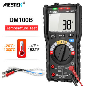 Ultra tragbares digitales Multimeter DM100B mit LCD-Anzeige DC-AC-Voltmeter Analoge <span class=keywords><strong>Tester</strong></span> kapazität und NCV-Ohm-Hz-<span class=keywords><strong>Tester</strong></span> - Product Image 5