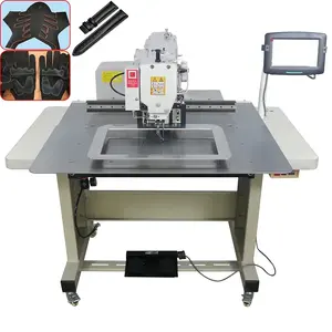 Automatic sewing machine for leather watch band manufacture
