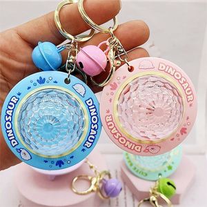 New Creative Night <b>Light</b> Schoolbag Pendant Key Chain Multicolor Atmosphere <b>Light</b> Flying <b>Projection</b> Keychain for Kids Gifts - Product Image 4