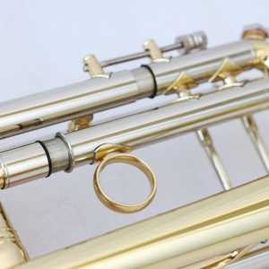 ทรัมเป็ตทองเหลืองคุณภาพสูง คีย์บีแฟลต พร้อมปากเป่า - Product Image 3