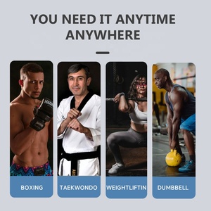 ผ้าพันมือสำหรับคิกบ็อกซิ่ง ผ้าฝ้าย 4 สี มีสินค้าในสต็อก สำหรับป้องกันมือ - Product Image 5