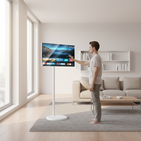 Televisor Inteligente OEM 2026 en Oferta, Monitor de Pantalla Táctil de 21.5/24/32 Pulgadas para Uso en Interiores, Android TV con Interfaz USB, 1080p, 64GB de Almacenamiento