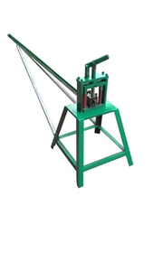 Ống Thép Không Gỉ Ống Sắt Chống Trộm Net Cầu Thang Lan Can Lan Can Đấm Lỗ Dập Lỗ Máy Với Arbor Tay Báo Chí - Product Image 2