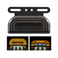 Feu de gabarit latéral LED dynamique séquentiel 12V 24V pour camion, feu de bienvenue au sol, feu de dégagement latéral pour semi-remorque