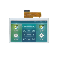 Modul LCD TFT HMI Shenzhen DWIN 2.8 / 3.5 / 4.3 / 5.0 / 7 / 8 / 10.1 / 10.4 inci dengan UART untuk Panel Layar Sentuh LVDS lcd RS232/TTL/485