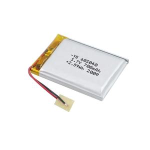 403040 303040 באיכות גבוהה 503040 703040 803040 903040 103040 603040 3.7v <span class=keywords><strong>700mah</strong></span> סוללה פולימפולימר 063040 עם pcm ו-ntc - Product Image 3