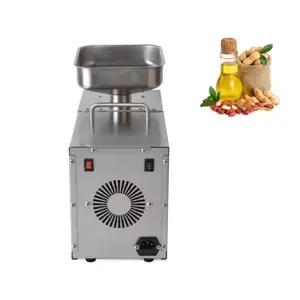Automatic Mini Home Use Oil Extraction Making Edible Sunflower Olive Oil Press Machine for small business
