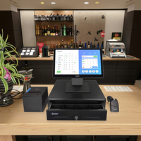 Terminal de paiement numérique sans numéraire hors ligne Android Windows Machine de commande de billets Équipement financier Caja Registradora Pos