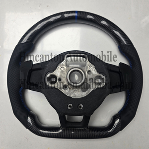 Le volant en cuir et fibre de carbone le plus populaire pour Volkswagen pour VW GTI7 Golf MK7 - Product Image 4