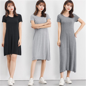 Robe slip complète en modal pour femmes jupe gilet à bretelles spaghetti 90 à 120cm de long sous la robe camisoles glisse <span class=keywords><strong>jupon</strong></span> intérieur L0294-1 - Product Image 6