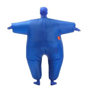 <b>Inflatable</b> Halloween Masquerade <b>Costume</b> Full Body Air Blow up Jumpsuit Suit Polyester Adult Size Unisex Easy Setup - Product Image 4
