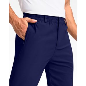 2025 hommes Slim Fit Joggers pantalons 4 poches Stretch Golf pantalons de survêtement décontracté athlétique travail et voyage pantalon - Product Image 3