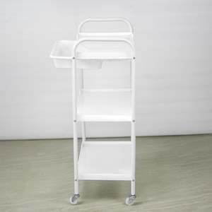 Chariot personnel de Salon pour assistance humaine, caddie de cheveux, en plastique robuste, haut de gamme