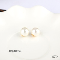 Base ronde vierge bijoux à bricoler soi-même mode multi-style boule Post perle boucles d'oreilles embrayage dos perle bouchons d'oreilles avec bouchons d'oreilles en argent