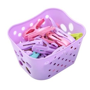 30pcs Plastic Clothes Pegs Laundry Clothespin Clothes Pins Storage Organizer Quilt Towel <strong>Clips</strong> Spring With Basket Cabides <strong>Hanger</strong> - Product Image 6