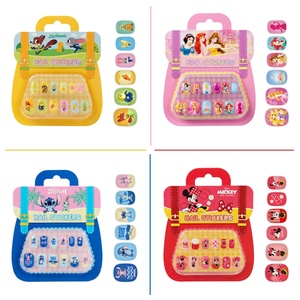 สติ๊กเกอร์ติดเล็บลายการ์ตูนเจ้าหญิงน่ารัก สไตล์กระเป๋านักเรียน สำหรับเด็กผู้หญิง ของเล่นเด็ก ของขวัญ - Product Image 3