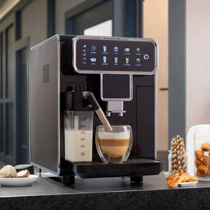 Cafetera Espresso Totalmente Automática para el Hogar y la Oficina, Cafetera para Negocios, Cafetera Espresso Totalmente Automática con - Product Image 2