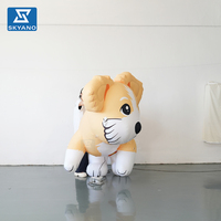 Modelo de Perro de Dibujos Animados Inflable Personalizado para Fiestas al Aire Libre, Carnavales, Decoración de Actividades Comerciales en Centros Comerciales