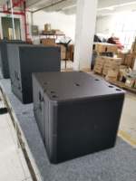 VRX918AS Subwoofer Aktif, Peralatan Audio Line Array Aktif Ukuran Kecil dan Sedang untuk Pertunjukan Panggung DJ Klub