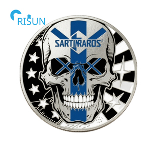 Stati Uniti teschio sigillo punitore guerra speciale navale punitore malvagia sfida commemorativa monete personalizzato punitore sfida moneta sfida - Product Image 6