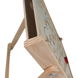 Blocco matematico in legno bambini adulto interattivo Desktop Balance Ball manovella Track Bead Maze Puzzle gioco educativo - Product Image 3