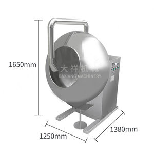 BY-1250 Custom Service Food Grade Easy Operation <b>Big</b> Size Nut Chocolate Coating <b>Pan</b> Machine for Groundnut - Product Image 2