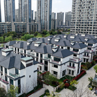Materiales de Construcción de China, Tejas de Techo Estilo Romano Serie M, Tejas de Techo Semicirculares