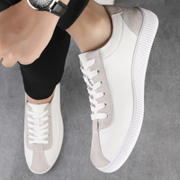 Chaussures de marche sportives en cuir véritable CC pour hommes, taille 38-45, noires, respirantes, antidérapantes, à lacets, bout rond, saison printemps