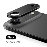 Dernier protecteur d'objectif de caméra en métal à couverture complète pour iPhone 17 Max protecteur d'écran en verre trempé pour téléphones mobiles