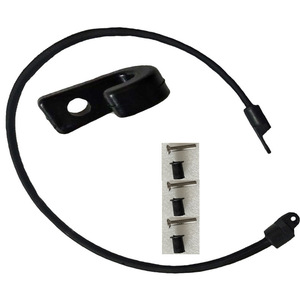 Accesorio para Kayak, gancho para cuerda de 50 cm, plástico con tornillos de acero inoxidable y tapas de goma para lagos, ríos, uso recreativo - Product Image 1