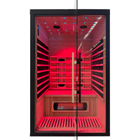 Sauna de Infrarrojos de Espectro Completo con Calefacción de Carbono para 2 Personas, en Stock, para Fortalecer la Inmunidad