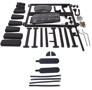 Sofá Grande de Amor, <span class=keywords><strong>Silla</strong></span> Erótica BDSM con Barra Separadora de Bondage, Esposas de Sujeción, Muebles Sexuales - Product Image 6
