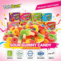 Yoloduck Factory Spot Stock Mixed Fruit Flavor Gummies Box Packed Gummy Candy
