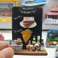 Aimants de réfrigérateur en résine 3D représentant des tableaux célèbres du monde entier, décorations culturelles créatives de style européen, souvenirs de voyage magnétiques, cadeaux