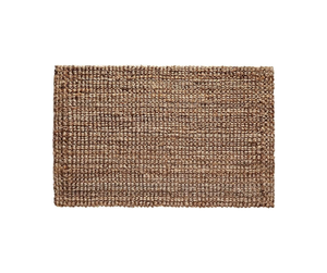 Empêche l'accumulation de bactéries Élégance texturée naturelle Tapis en jute écologique filé à la main de l'article non glissant entièrement naturel - Product Image 3