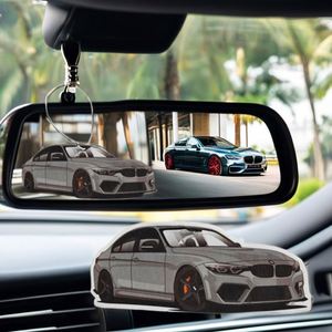 Ambientador Colgante Personalizado para Coche, Perfume Portátil con Fragancias de Colonia, Océano y Jazmín, Material de Papel de Algodón - Product Image 2