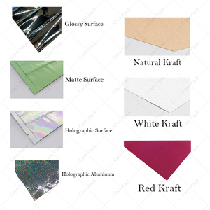 Tùy chỉnh in ấn các tông mua sắm bao bì túi có thể tái chế cứng nhắc Fancy giấy may mặc Carrier Bag tông giấy bao bì - Product Image 6