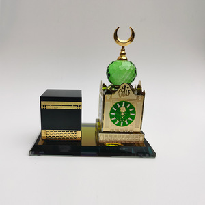 Kristall Fahrzeug Prunkstück Islamisches Gebäude Handwerk Islamische Skulptur Dekor Home Tisch Auto Dekor - Product Image 5