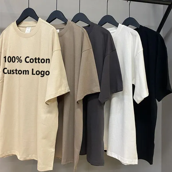 Factory manufacturer streetwear vintage graphic printing t-shirts men wholesale custom heavyweight 100% cotton t shirt