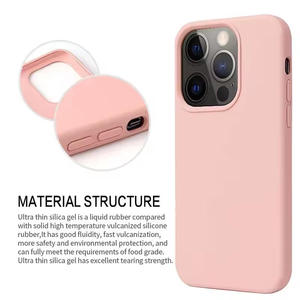 <span class=keywords><strong>Cover</strong></span> per Telefono in Silicone con Interno in Microfibra, Logo Personalizzato, Custodia Posteriore in Silicone per <span class=keywords><strong>iPhone</strong></span> 17 16 15 14 13 12 <span class=keywords><strong>11</strong></span> PLUS PRO MAX, Colori Assortiti - Product Image 5